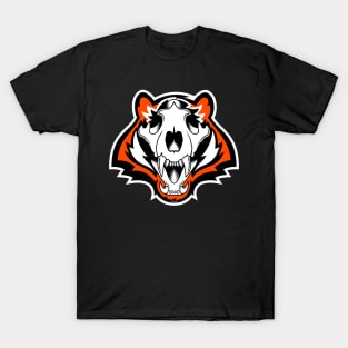 Bengals Skull - ORANGE T-Shirt